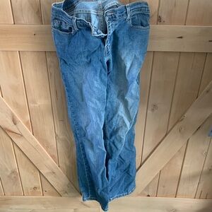 Levi's Straight Leg Blue Jeans